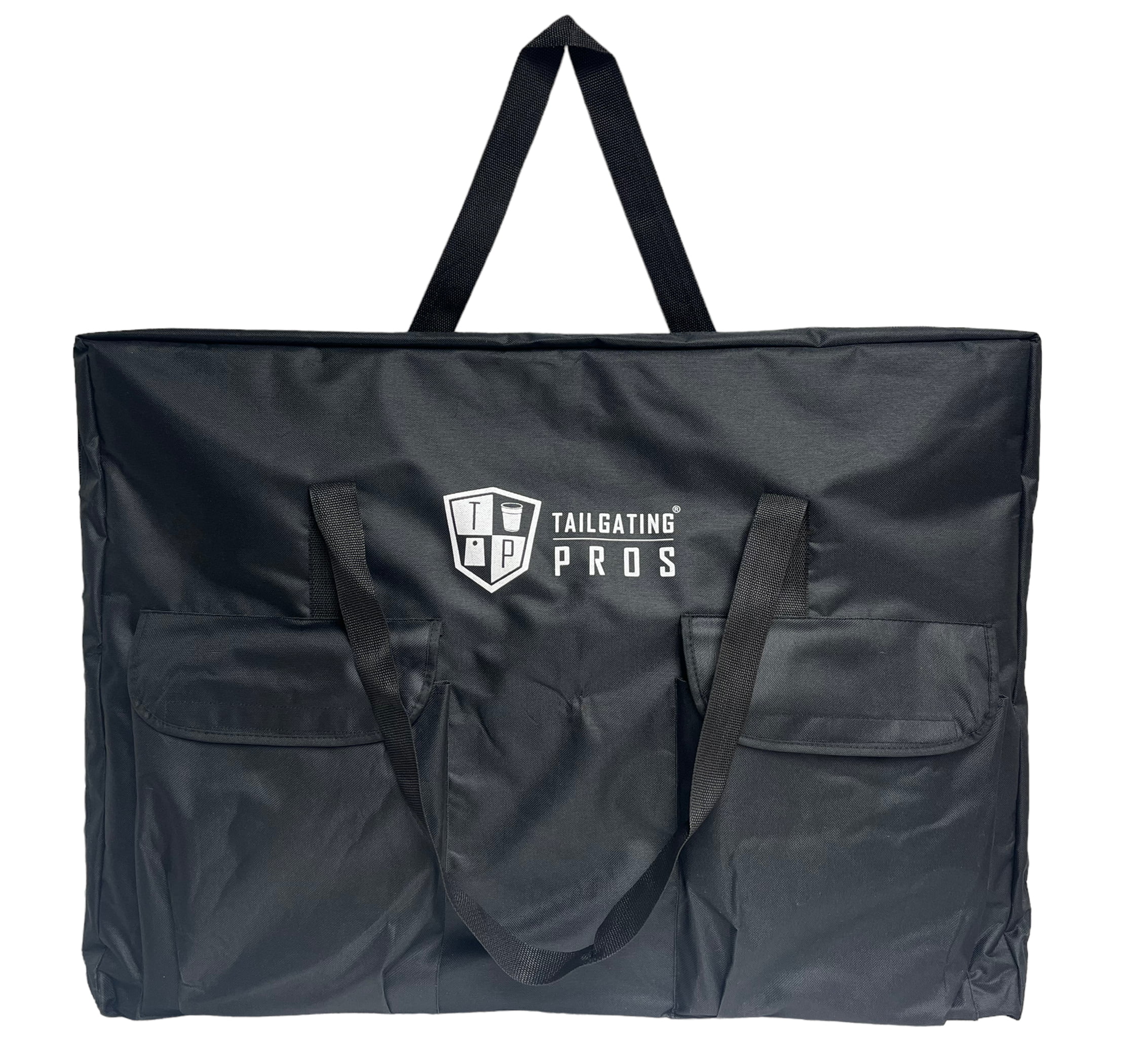 Tailgating Pros Premium Giant Four in a Row with Carrying Case - Jumbo Oversized Outdoor Yard Game - Connect Multiple Pucks in a Row to Win - Many Puck Colors Available!