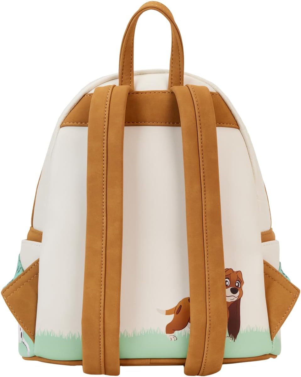 Loungefly Disney I Heart Dogs Dog House Triple Lenticular Double Strap Shoulder Bag