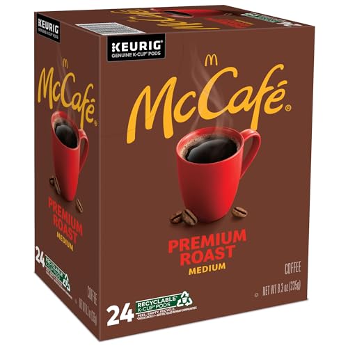 McCafe Premium Roast Coffee, Keurig Single Serve K-Cup Pods, Medium Roast, 96 Count