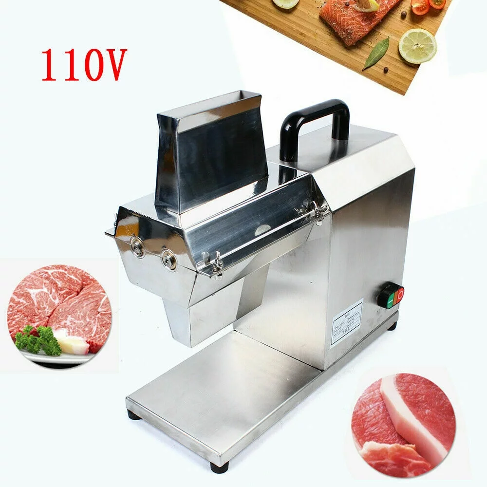 TFCFL Electric Meat Tenderizer Pork Steak Flatten Machine Stainless 450W 200r/min TK-12MT