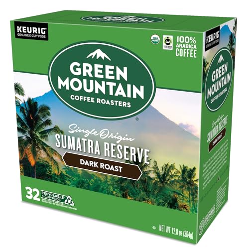 Green Mountain Coffee Roasters Dark Magic Keurig Single-Serve K-Cup Pods, Dark Roast Coffee, 72 Count