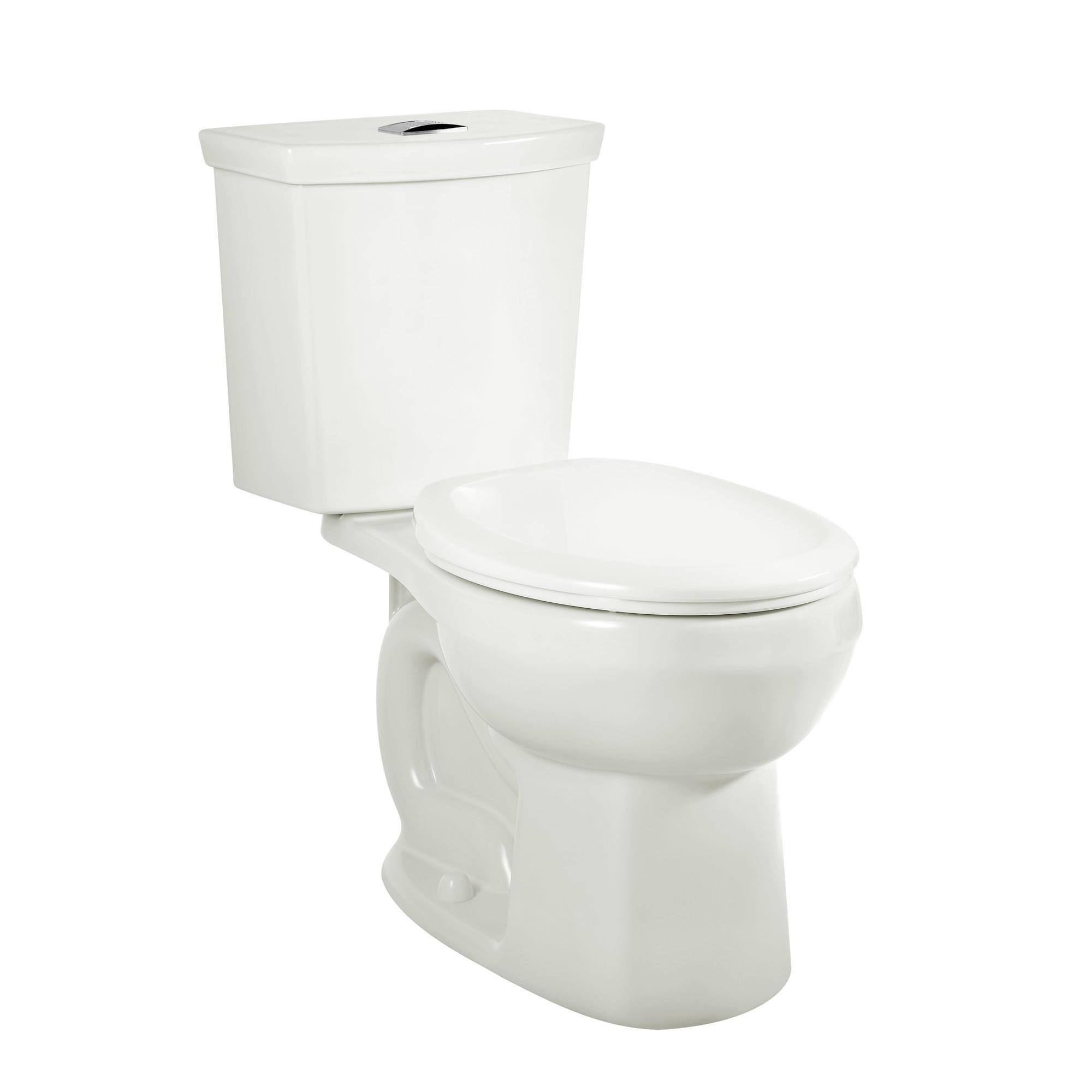 American Standard H2Option Dual Flush Elongated Two-Piece Toilet, White