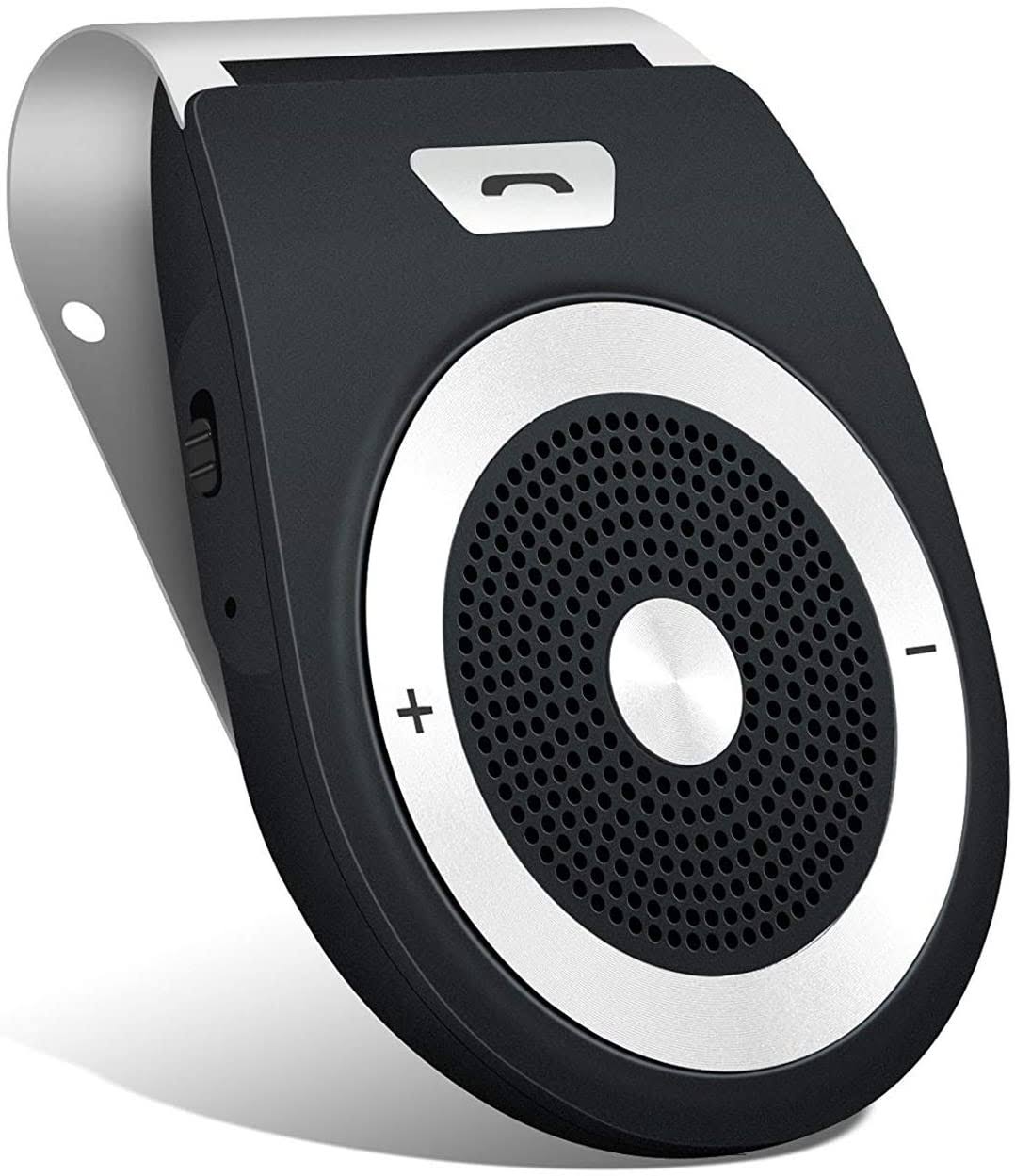 Aigoss Handsfree Bluetooth Car Kit Auto Power on Visor with Motion Sensor, Wirefree 4.1 Hands Free in Car Speakerphone Kits for