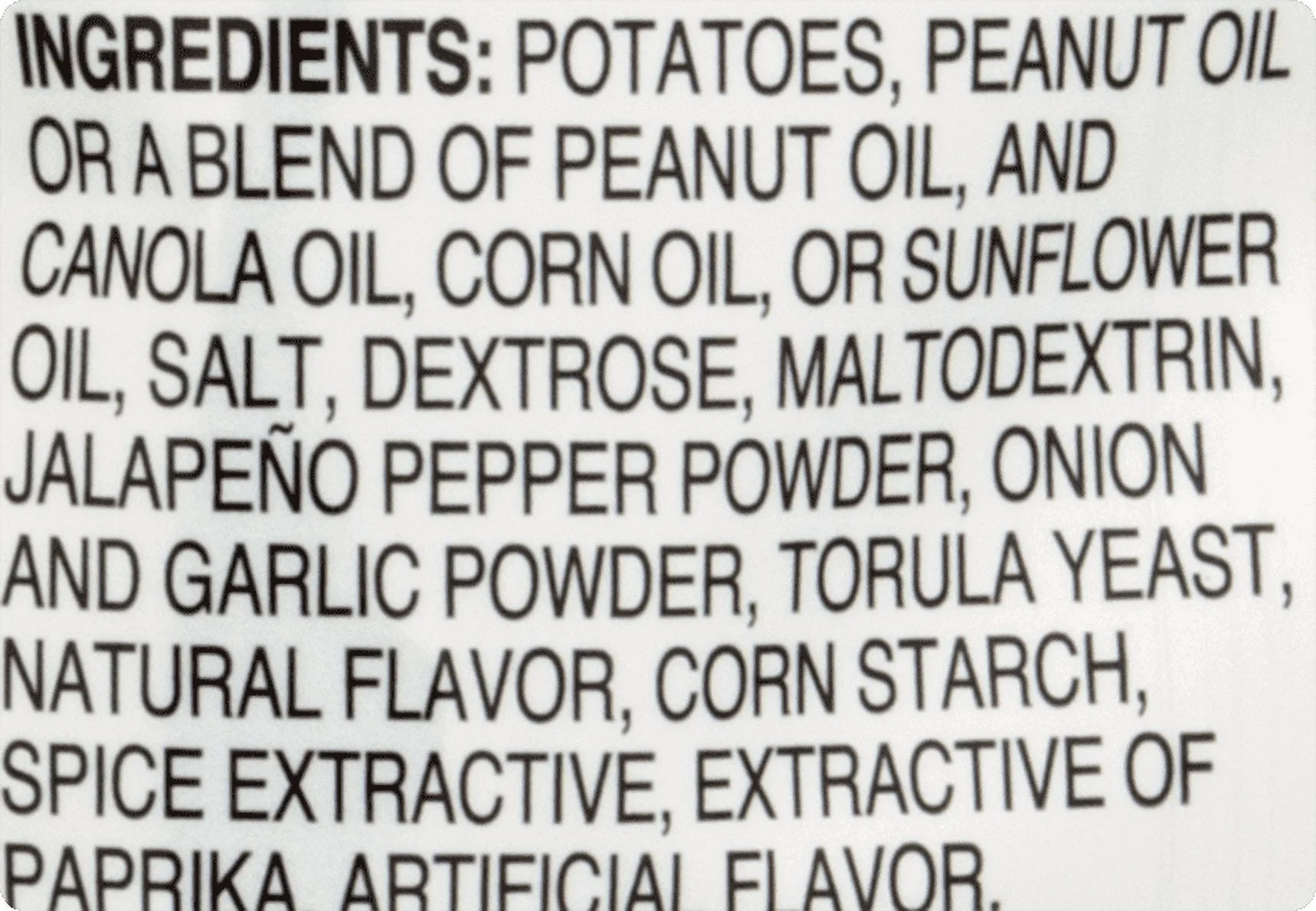 Zapp's New Orleans Kettle Style Potato Chips Hotter 'N Hot Jalapeno