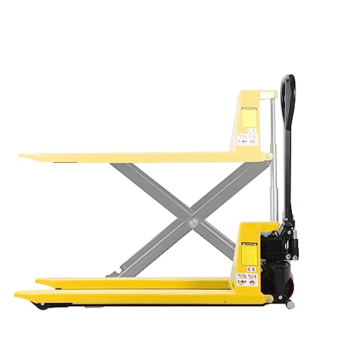 Xilin Manual Pallet Jack High Lift Hand Pallet Truck 2200lbs Capacity 3.3
