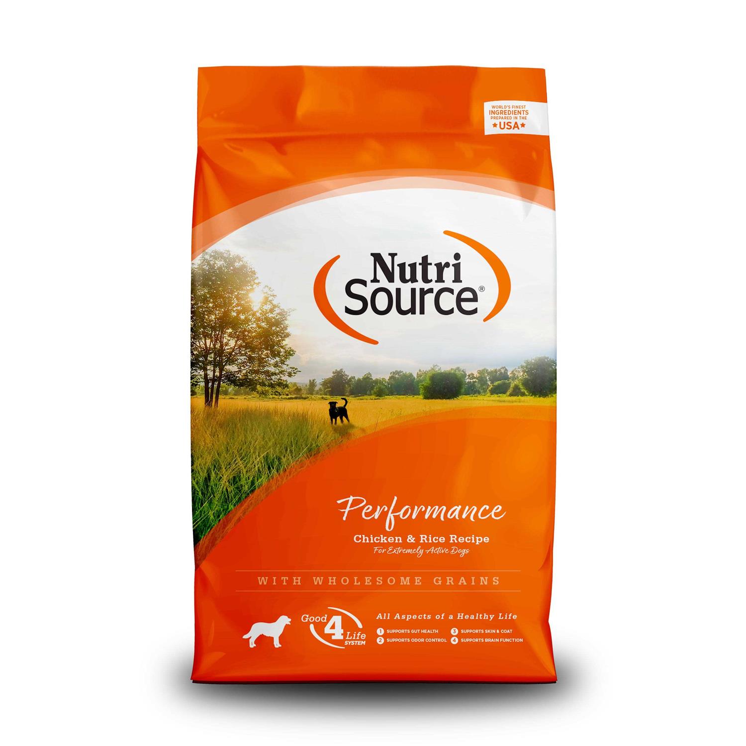 NutriSource Performance Chicken & Rice Dry Dog Food - Pet Supplies online store