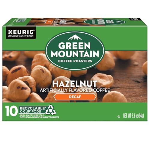 Green Mountain Coffee Roasters Hazelnut Coffee, Keurig Single-Serve K-Cup pods, Light Roast, 96 Count
