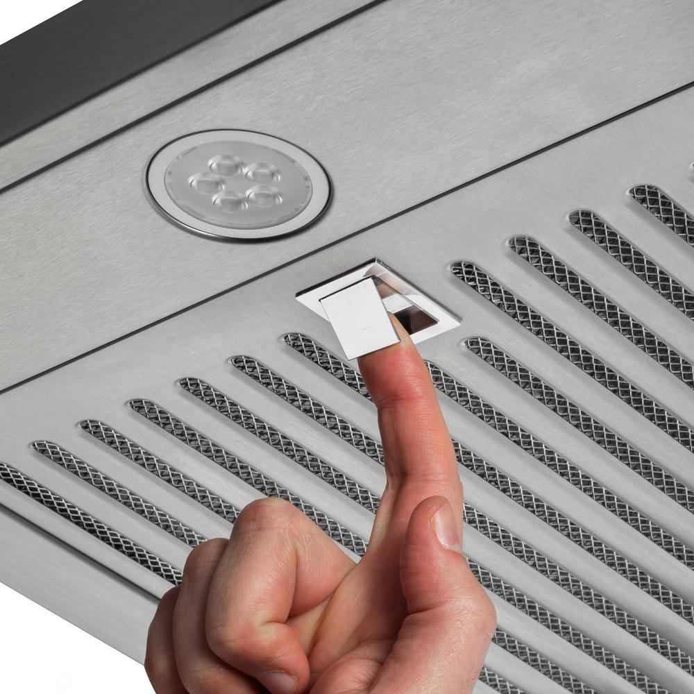 Vissani 30 in. W Under Cabinet Range Hood in Stainless Steel