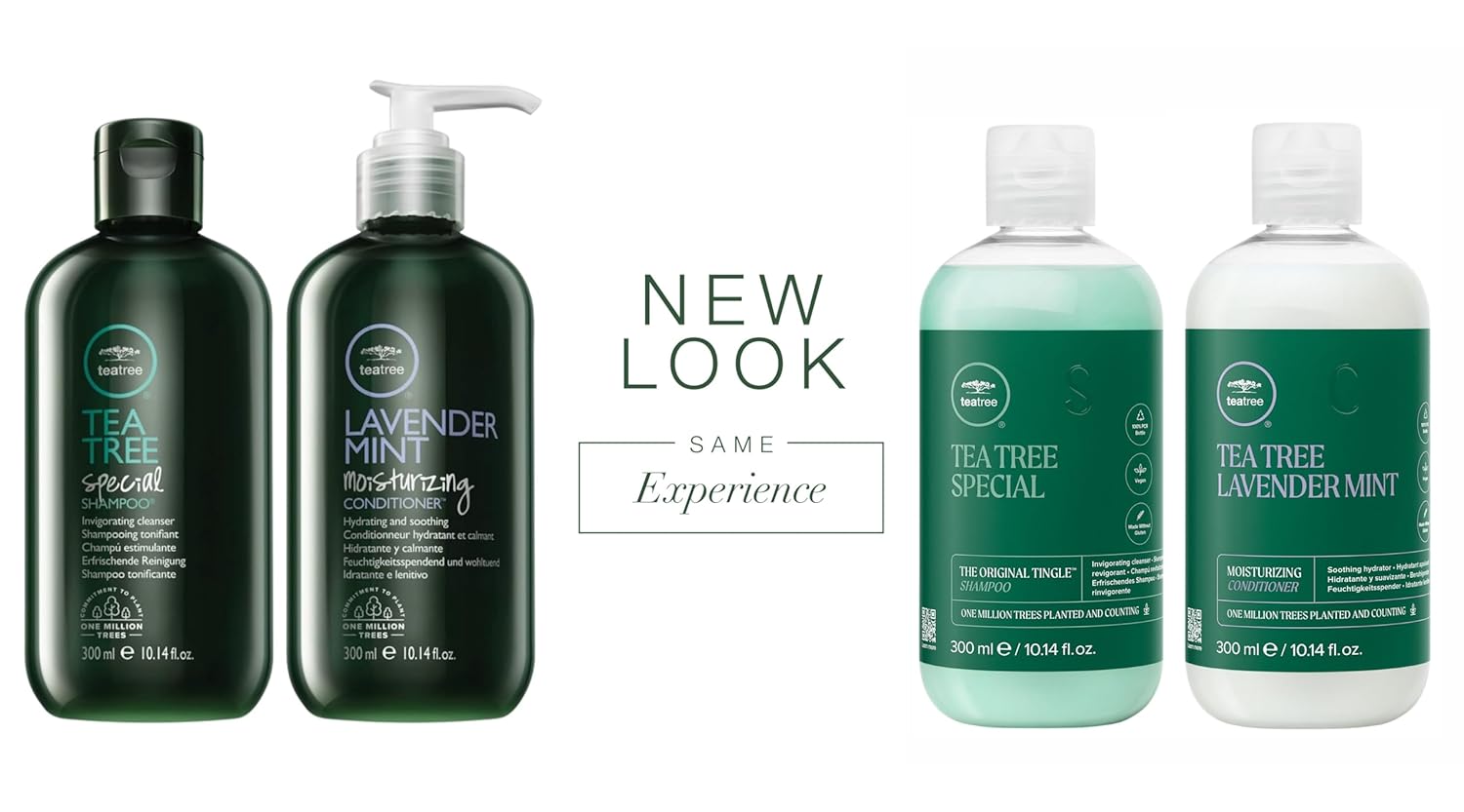 Tea Tree Special Shampoo and Lavender Mint Conditioner Duo, 10.14 fl. oz.