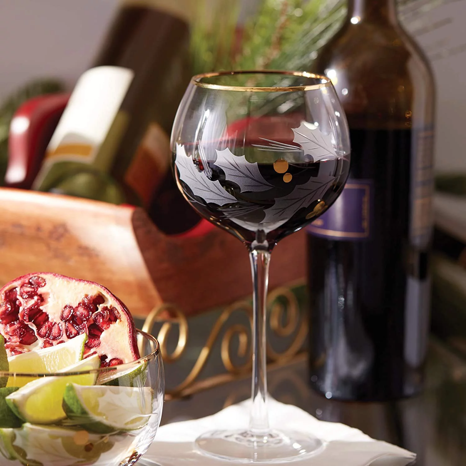 Lenox Holiday™ Gold 4-piece Balloon Glass Set