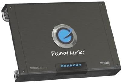 Planet audio - ac25001m - planet audio ac25001m ac2500.1m 2500w mono car amp amplifier
