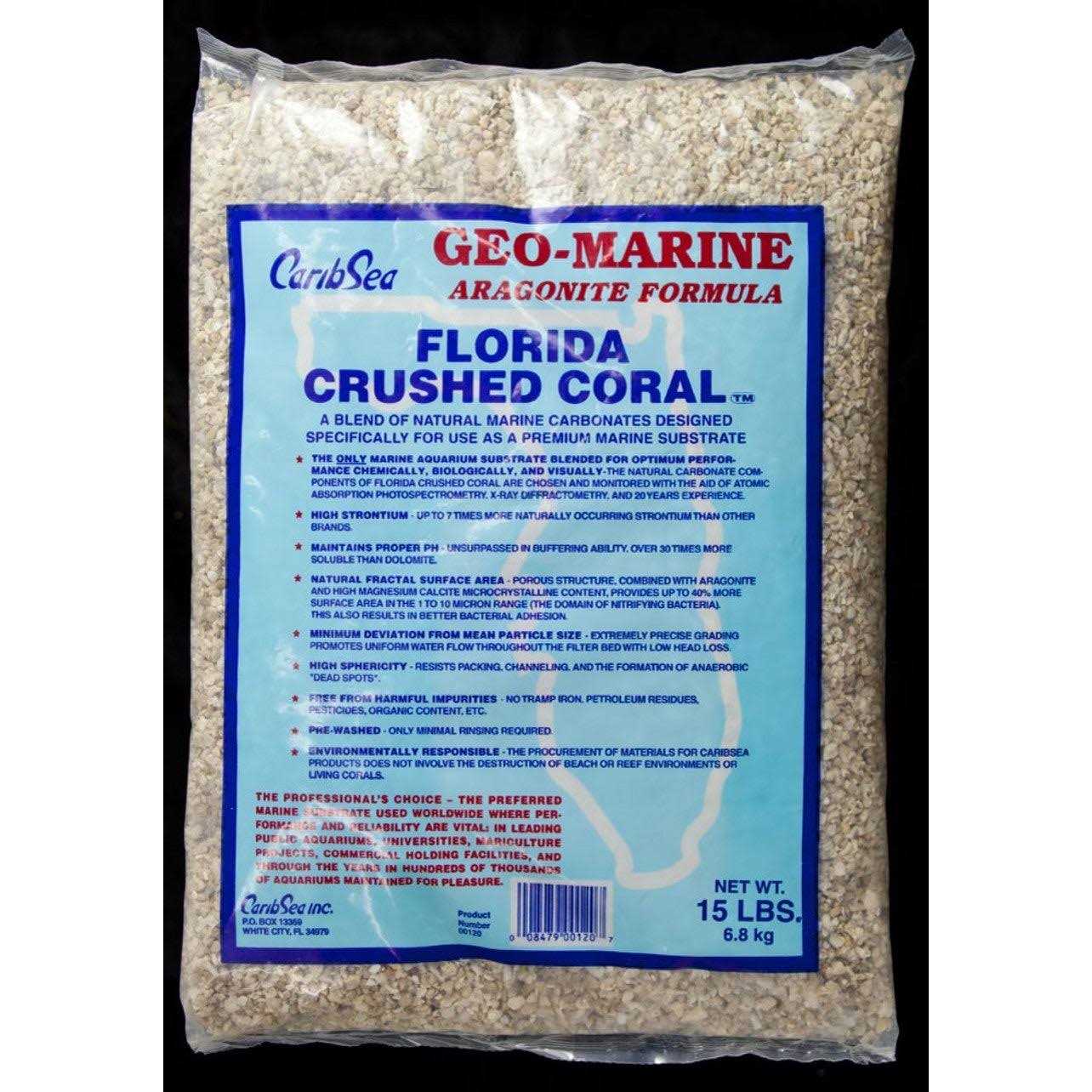 CaribSea Geo-Marine Florida Crushed Coral - Pet Supplies online store