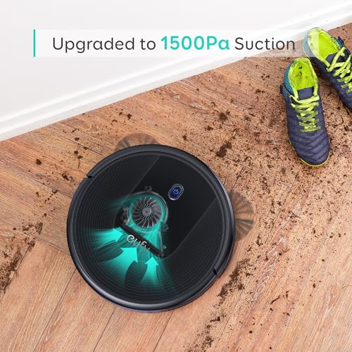 eufy L60 Robot Vacuum, Ultra Strong 5,000 Pa Suction, iPath Laser Navigation, for Deep Floor Cleaning, Ideal for Hair, Hard Floors
