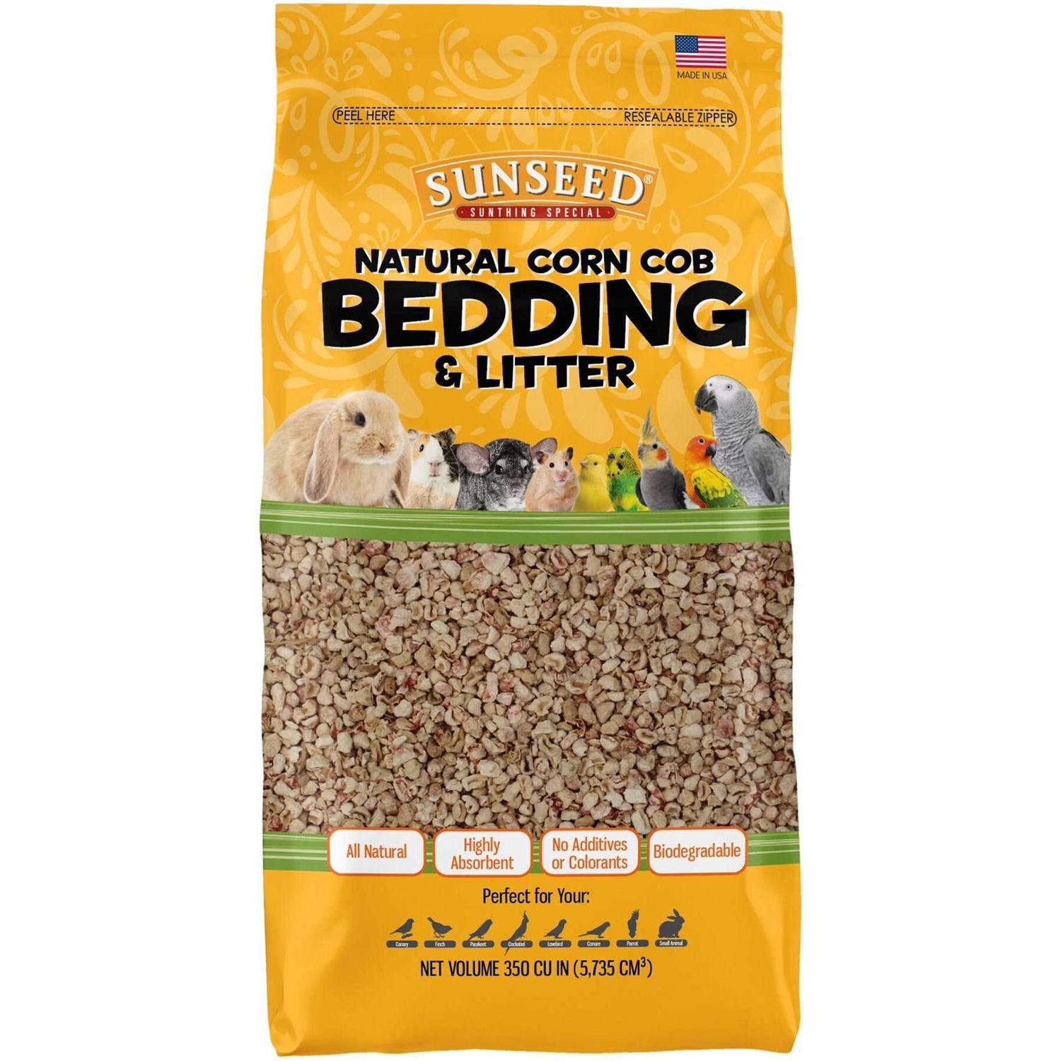 Sunseed Natural Corn Cob Bedding - Pet Supplies online store