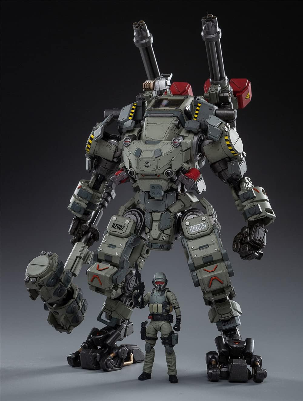 HiPlay JoyToy 1/25 Science-Fiction Robot Mecha Action Figures Full Set-Dark Source Series-Iron Wrecker 02 Tactical Mecha