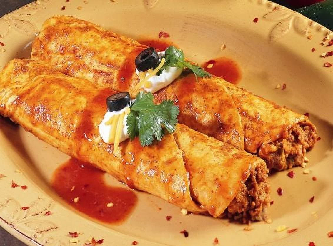 Taste Traditions Enchilada - Beef Spiced Shell, 6 Ounce - 24 per case.