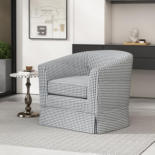 Christopher Knight Home Cecilia Modern Swivel Club Chair, 51 