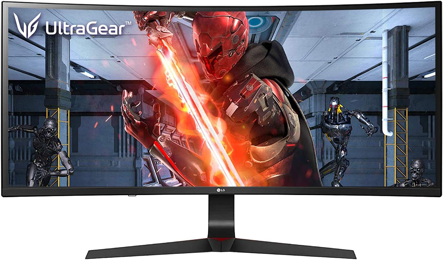 LG 34GL750-B 34 Inch 21: 9 Ultragear Curved Wfhd (2560 X 1080) IPS 144Hz G-SYNC Compatible Gaming Monitor,Black