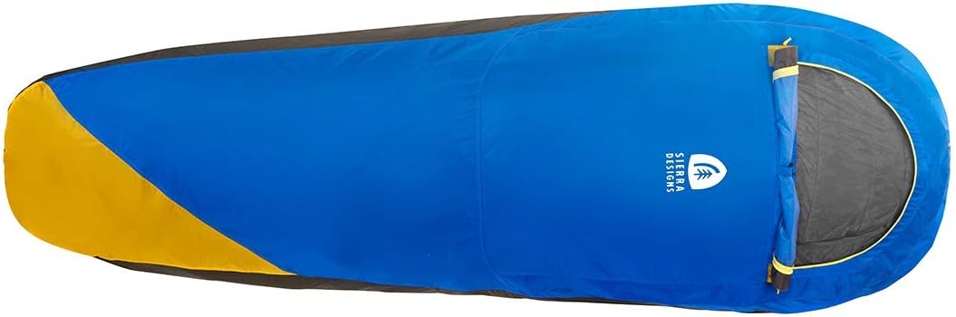 Sierra Designs Backcountry Bivy Bag for Backpacking, Camping, and Mountaineering, Waterproof/Breathable Top Fabric, Regular