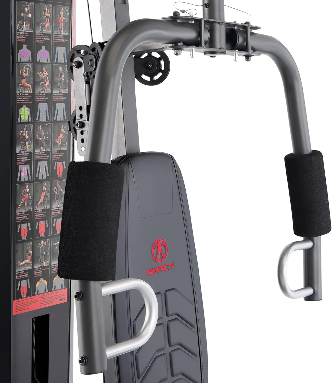 150lb Stack Weight Home Gym Machine with Leg Developer - MWM-1005 Multi-Gym by Marcy