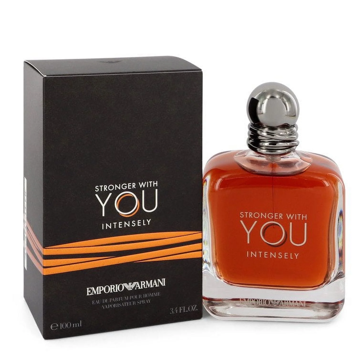 Giorgio Armani Stronger With You Intensely Eau De Parfum Spray, 3.4 oz