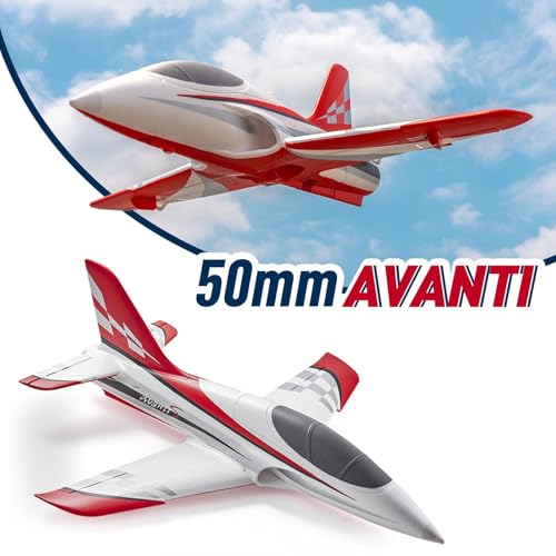 Arrows Rc Jet Hobby RC Plane 50mm Avanti 4 Channel EDF Jet Remote Control Airplane Rc Planes for Adults PNP with Vector Flight Stabilization System