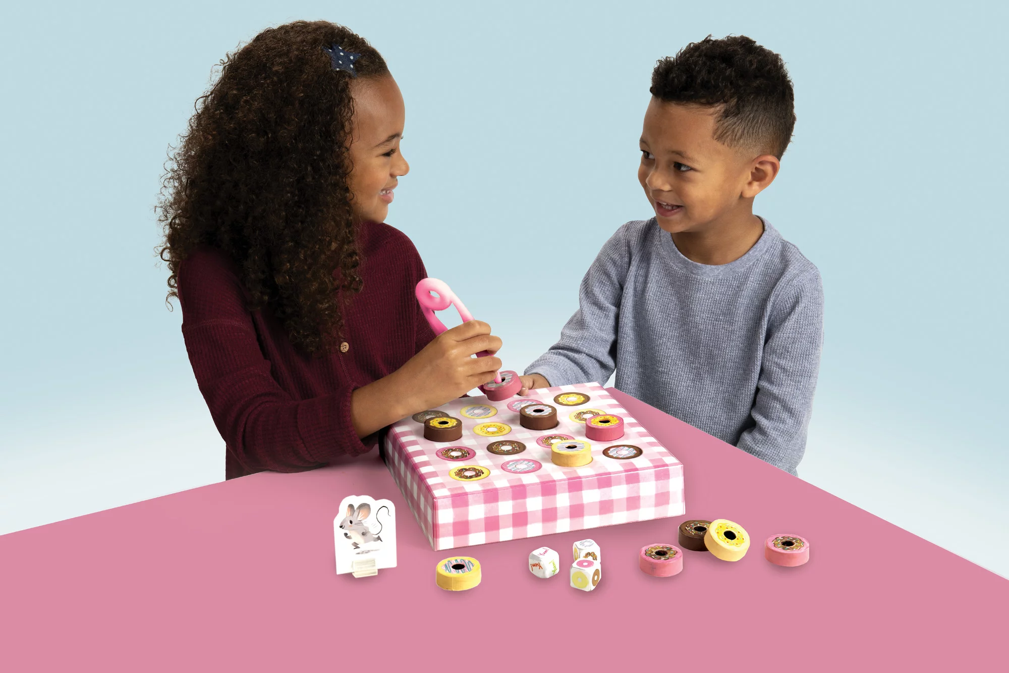 Peaceable Kingdom Busy Busy Bake Shop Cooperative Game for Kids - 2 to 5 Players - Ages 4+