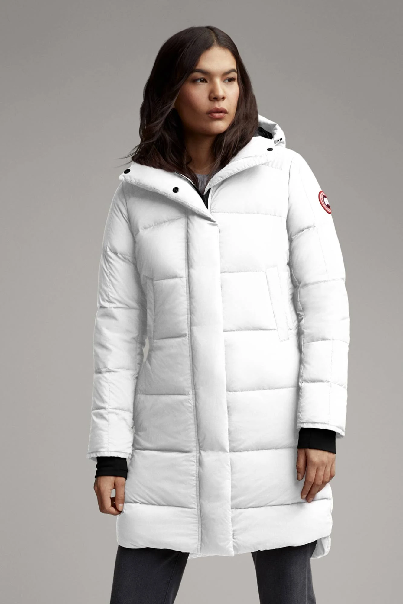 Canada Goose Alliston Coat (Women, Northstar White, L)