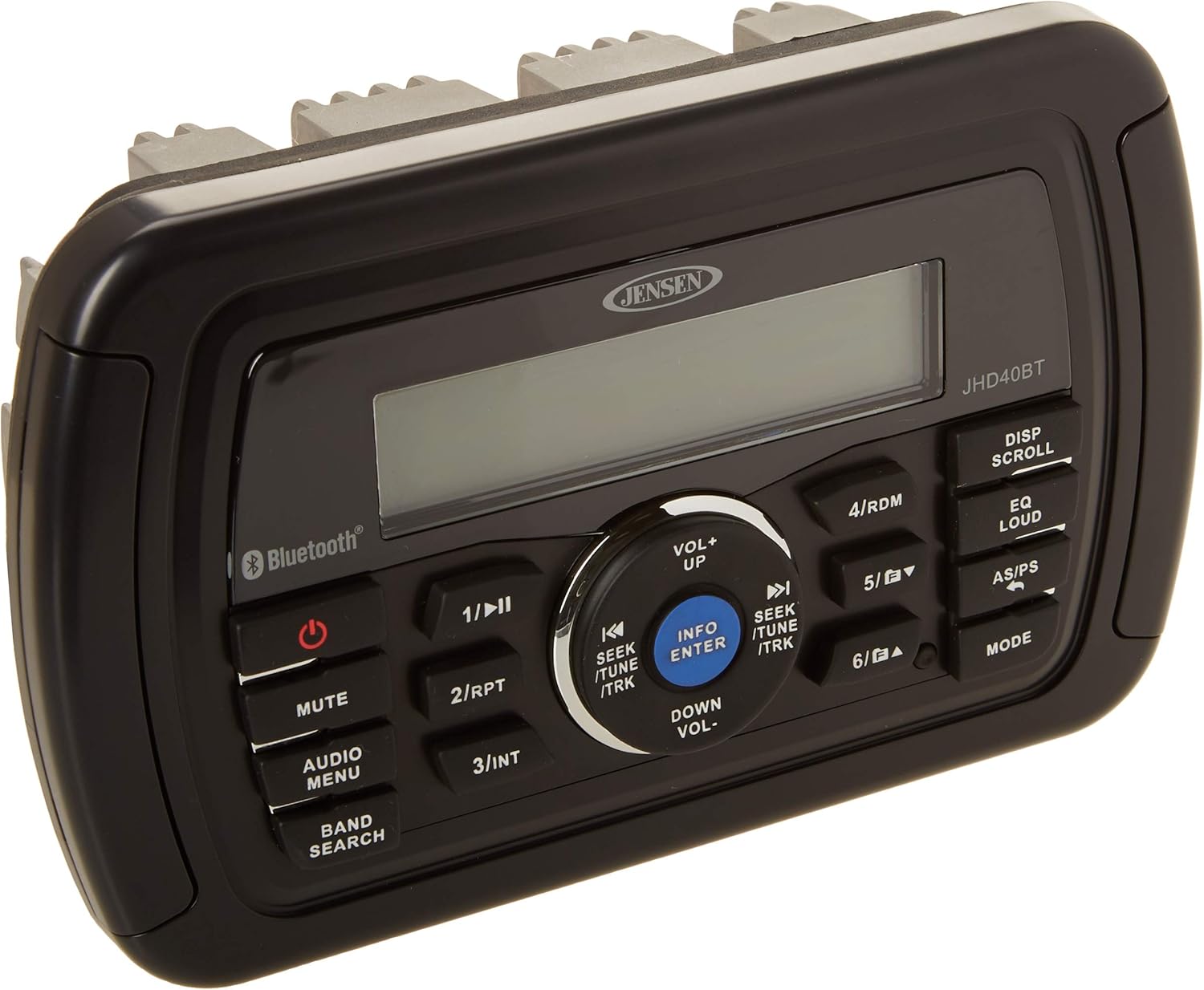 Jensen JHD40BT Bluetooth Radio (Stereo), Black