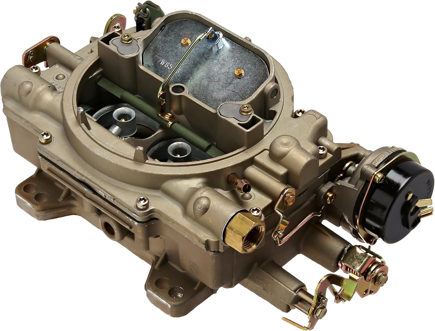 Edelbrock 1410 Performer Series Marine 750 CFM Square Bore 4-Barrel Air Valve Secondary Electric Choke New Carburetor