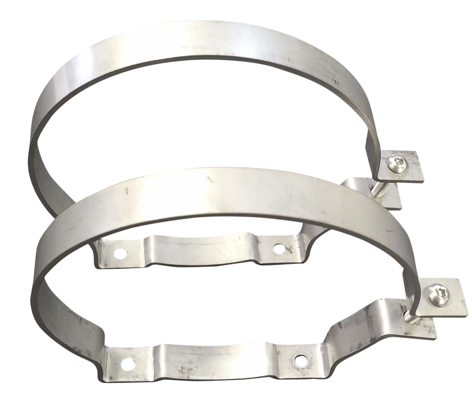 6x8 Center Fill Round Spun Aluminum Gas Tank .80 Gallon