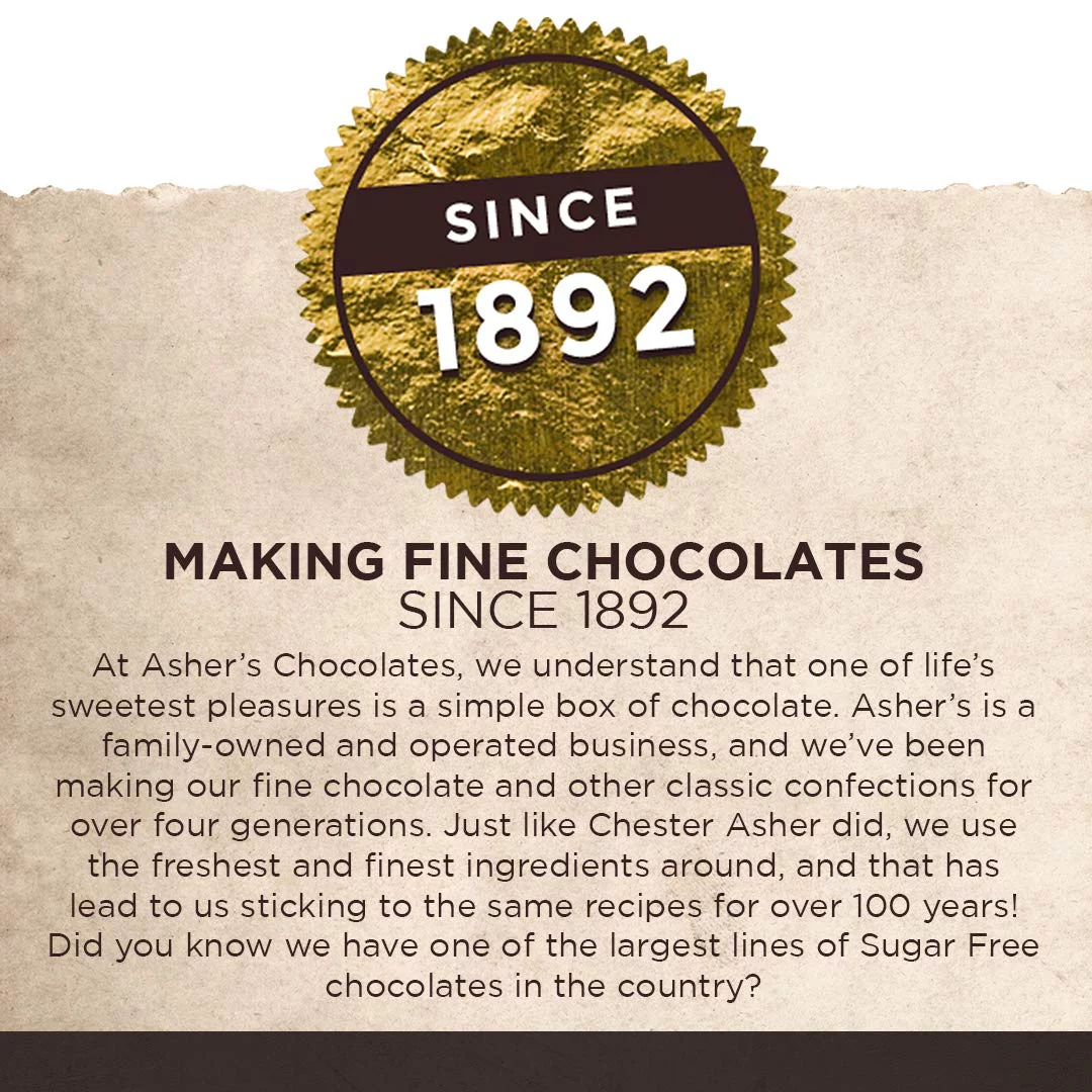 Asher's Chocolate, Gourmet Chocolate Covered Graham Crackers, Small Batches of Kosher Chocolate, Family Owned Since 1892 (18 Count, Milk Chocolate)