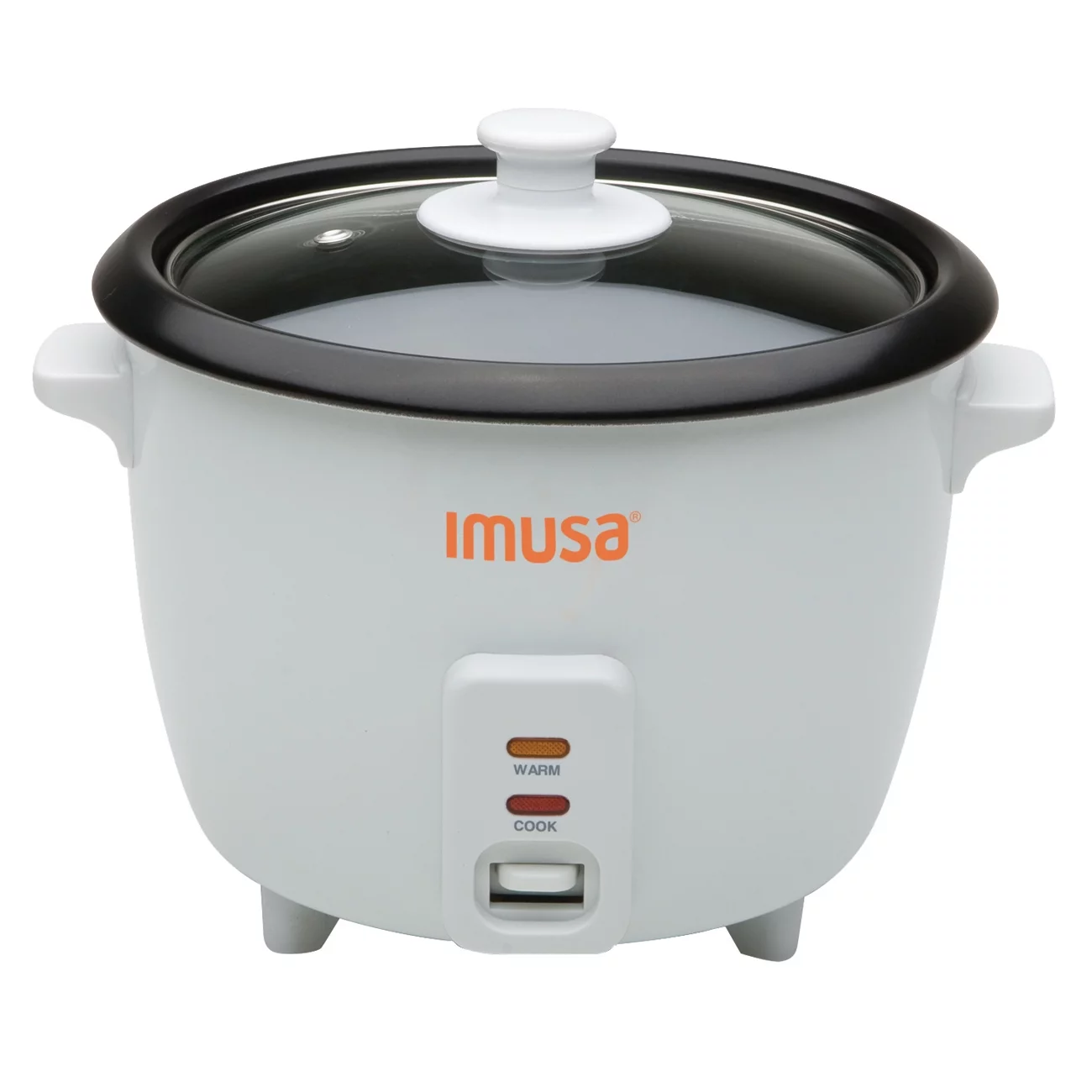 Imusa New Electric Rice Cooker with Bowl 8 Cup (Uncooked) 16 Cup (Cooked)