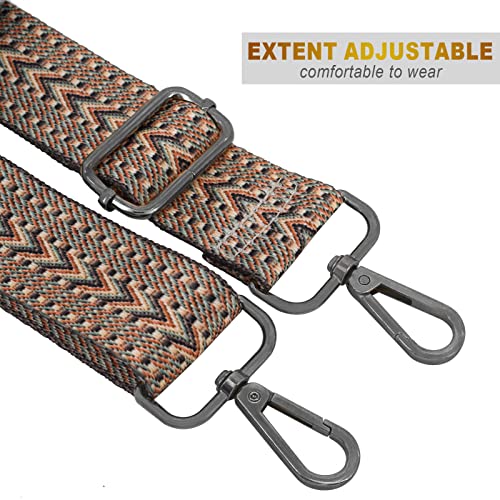 Adjustable Handbag Strap Wide Purse Strap Replacement Shoulder Crossbody Bag Strap