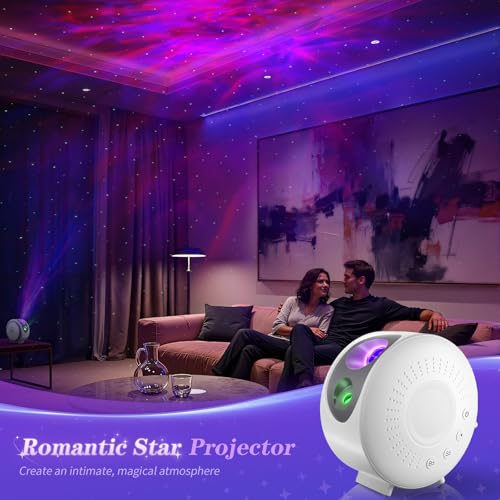 Galaxy Projector, Star Night Light, Star Projector with Timer & Remote Control for Bedroom Decor, Home Theater, Ceiling, Kids Room, Party, Relaxation