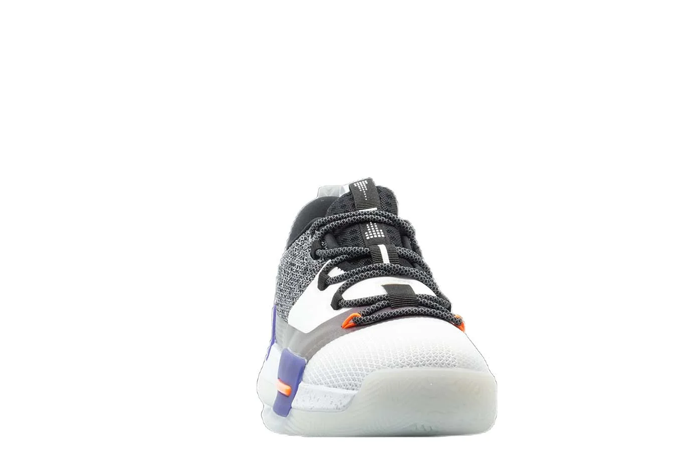[E94451] Mens Peak Taichi Flash Lou Williams Team White Purple Basketball Shoes - 7