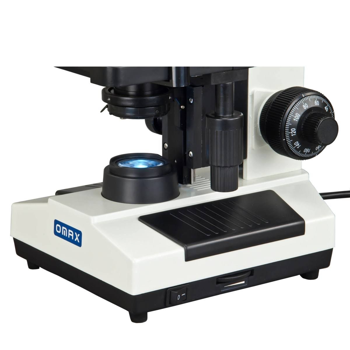 OMAX 40X-1600X Compound Binocular Biological Microscope with Replaceable LED Light