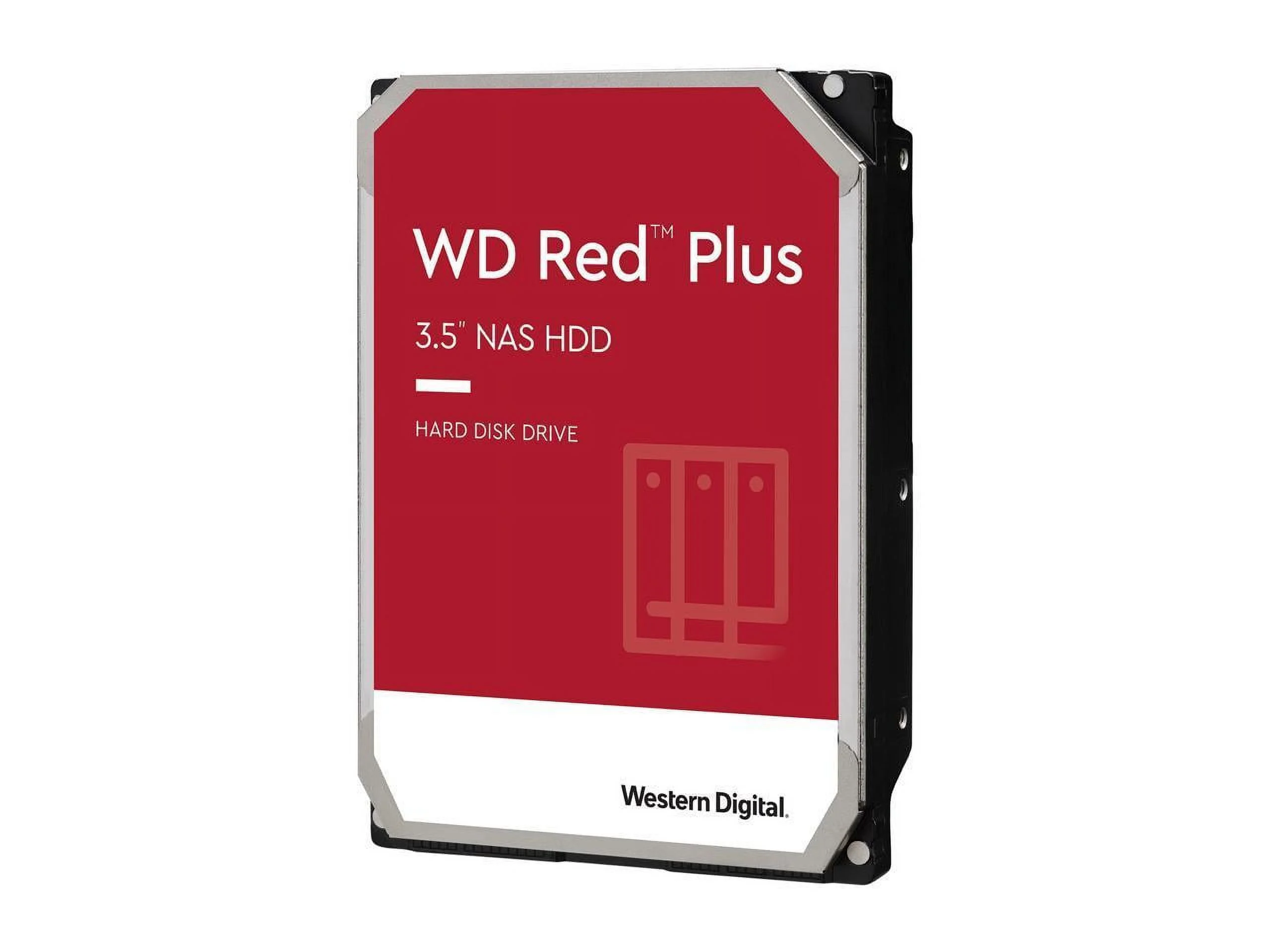 WD Red Plus WD60EFPX 6TB 5400 RPM 256MB Cache SATA 6.0Gb/s 3.5