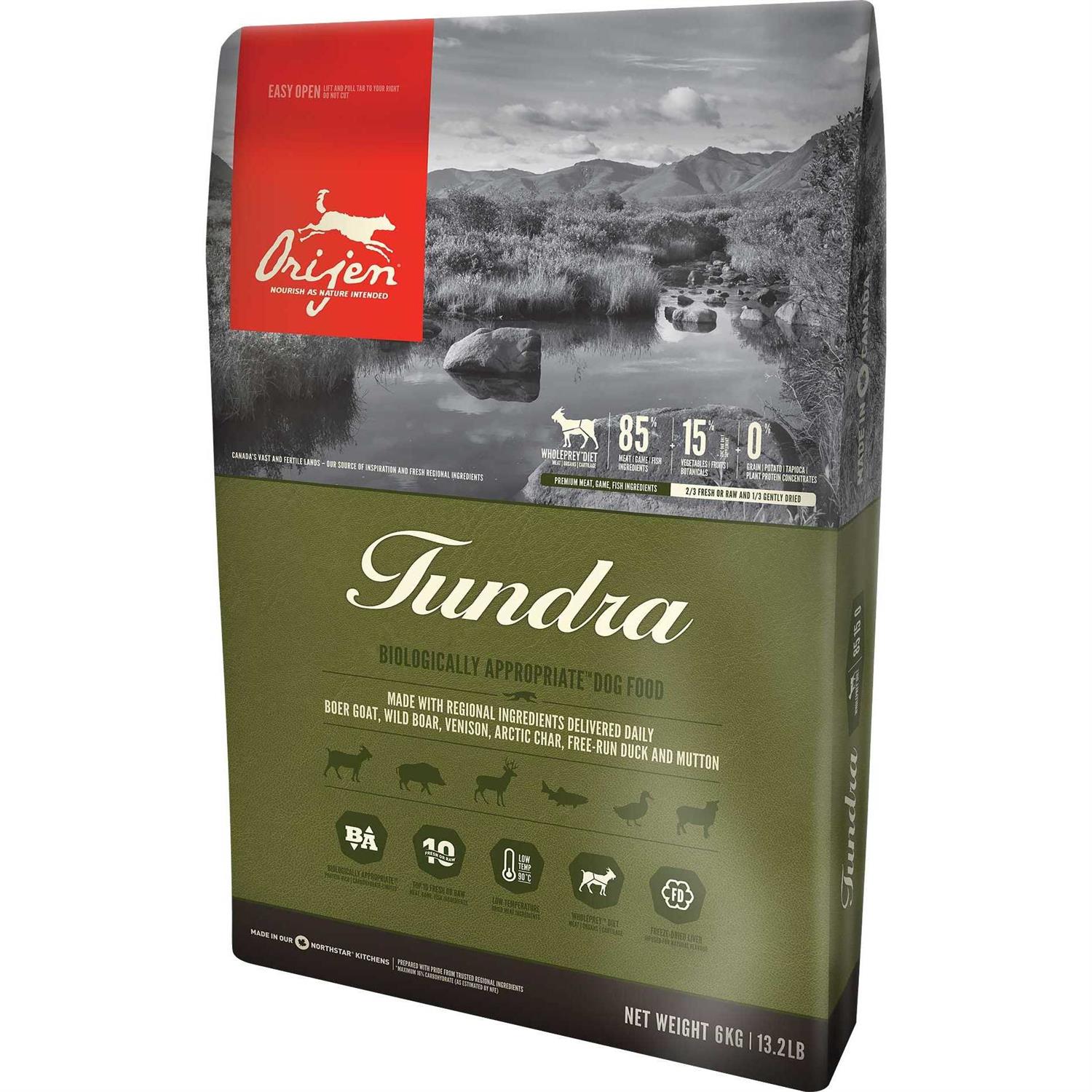Orijen Tundra Dry Dog Food - Pet Supplies online store