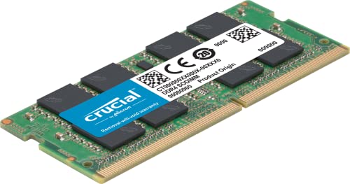 Crucial RAM 16GB DDR4 3200MHz CL22 (or 2933MHz or 2666MHz) Laptop Memory CT16G4SFRA32A