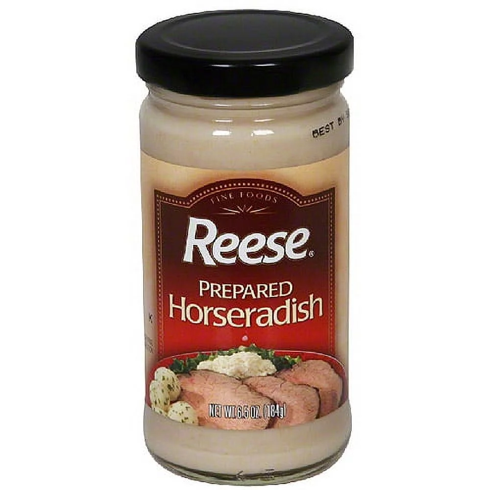 Reese Prepared Horseradish, 6.5 oz (Pack of 12)