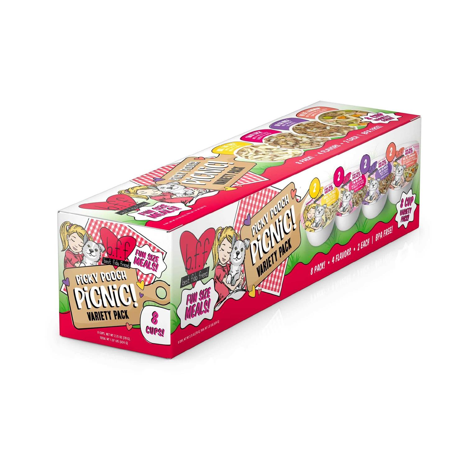 Weruva b.f.f. Best Fido Friend Fun Size Meals - Pet Supplies online store