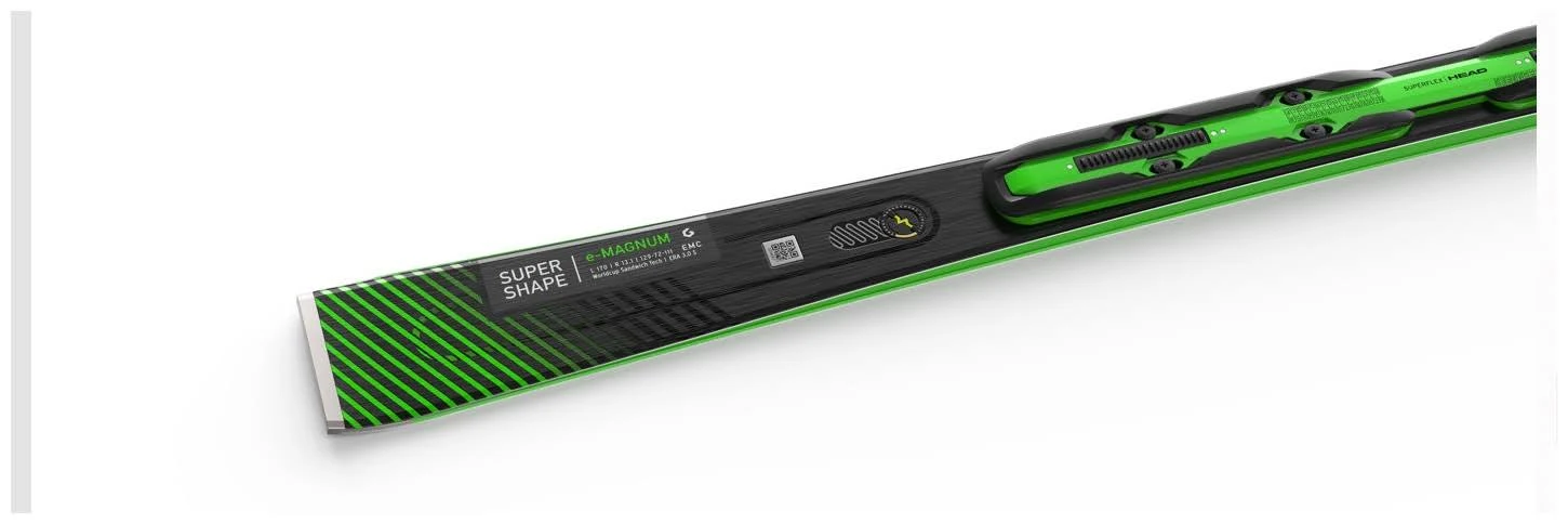 Head Supershape e-Magnum Skis + PRD 12 GW Bindings (20/21)