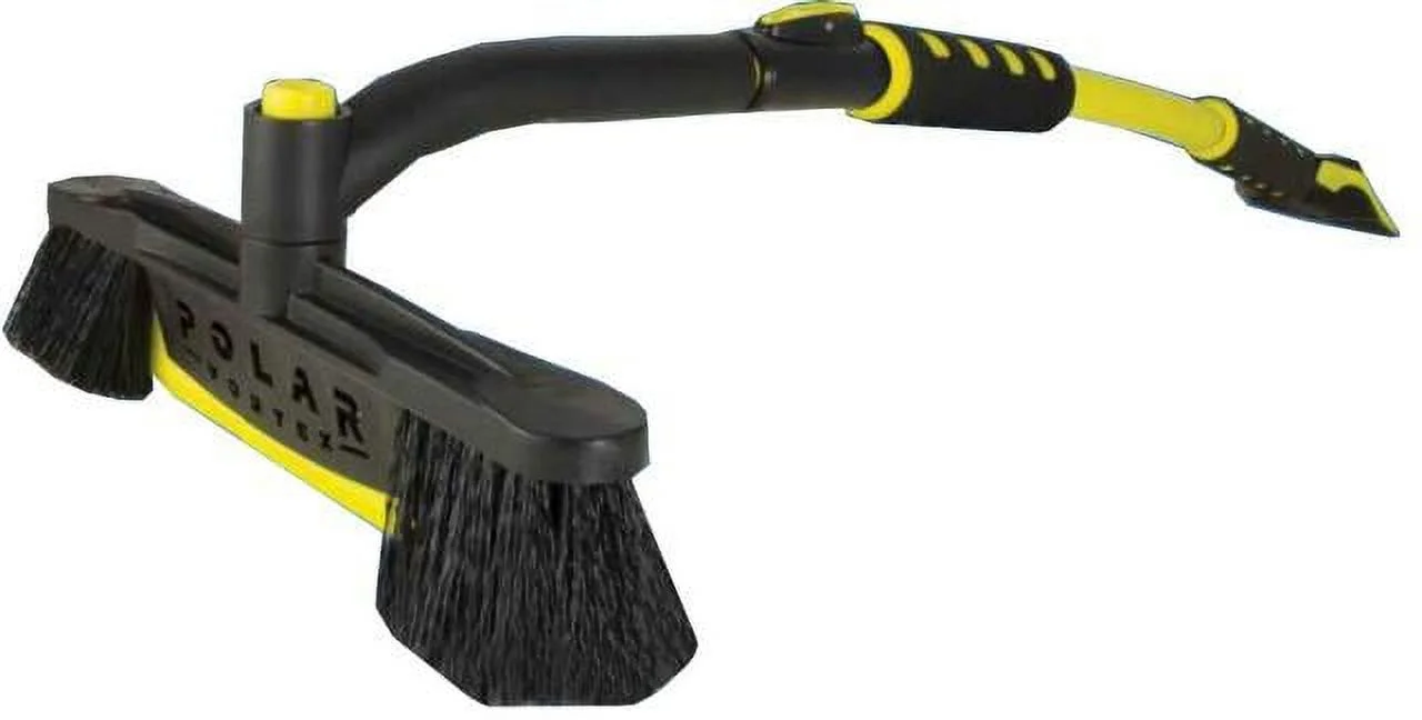 Subzero Snow Broom and Scraper Black/Yellow   14170