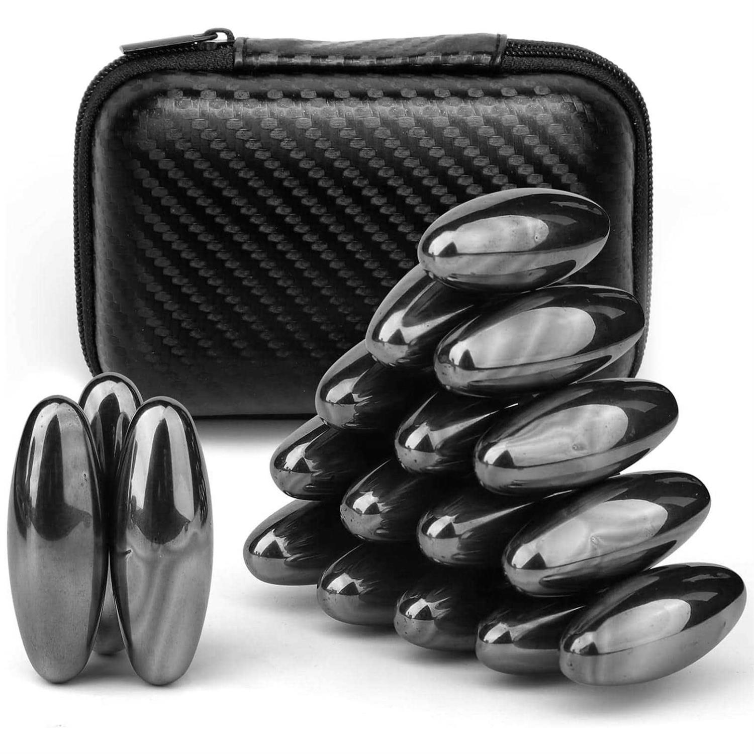 Fidget Toy Science Kits Magnets Hematite Stone Rattlesnake Eggs for Stress Relief - Sports Supplies Online Store