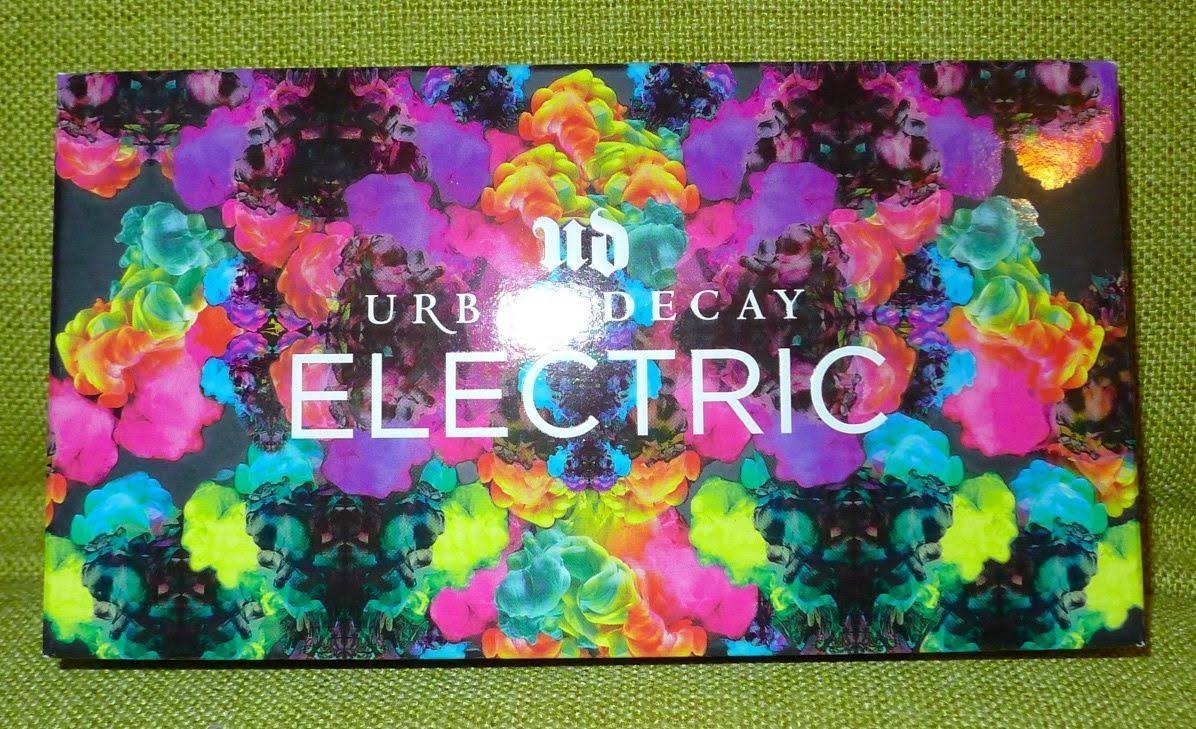 Urban Decay Electric Pressed Pigment Eyeshadow Palette with Brush