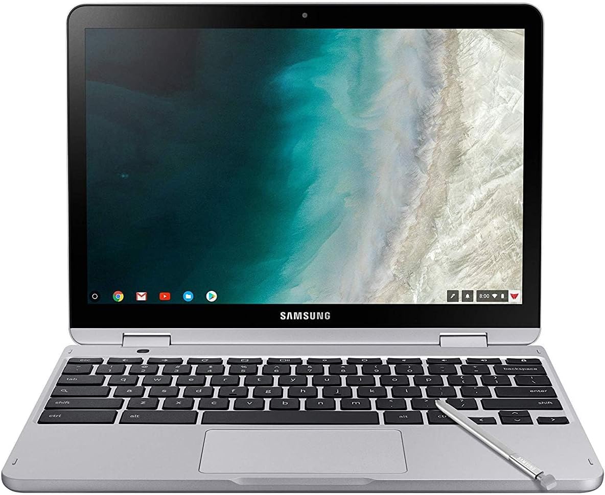 Samsung Chromebook Plus V2, 2-in-1, 4GB RAM, 32GB eMMC, 13MP Camera, Chrome OS, 12.2