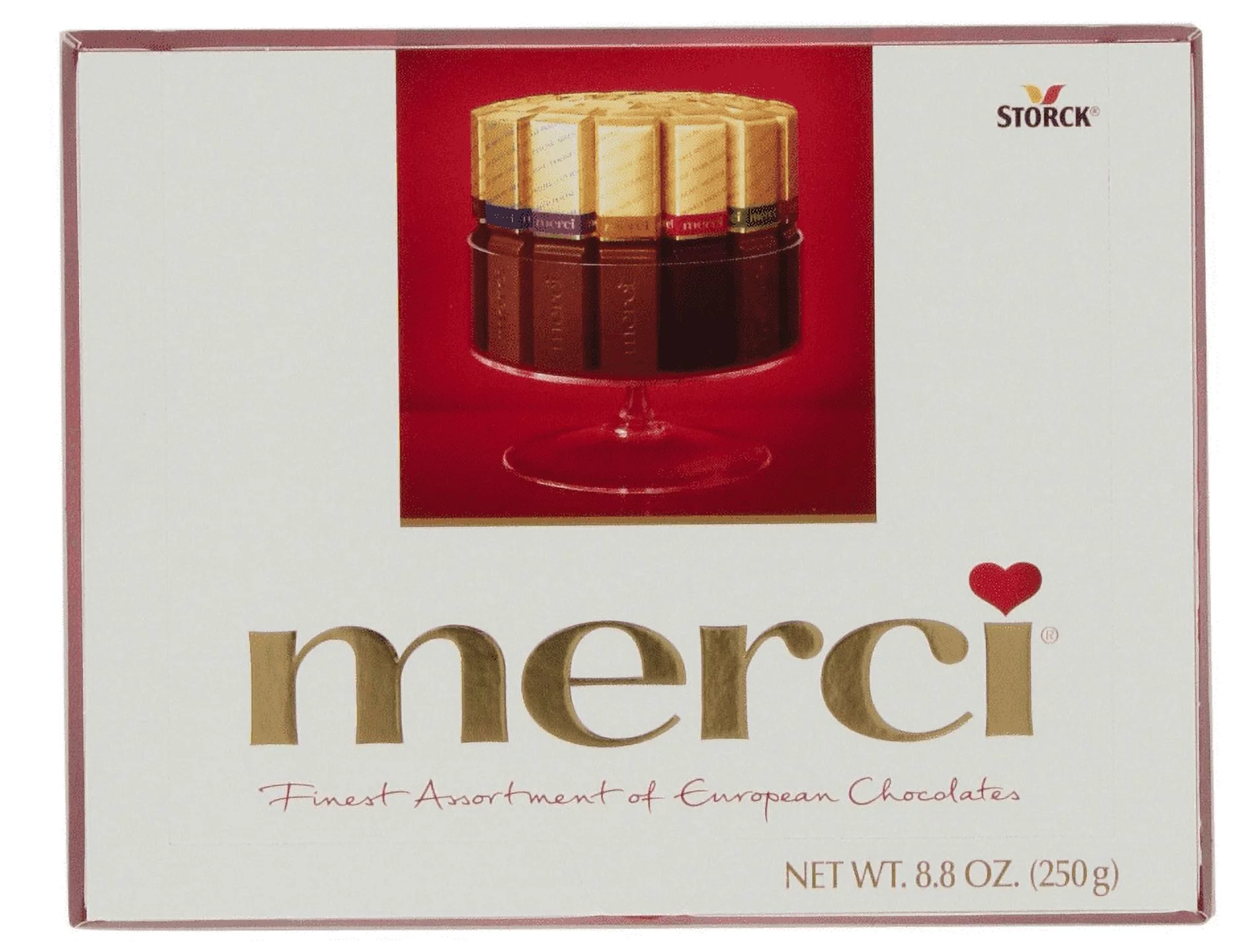 Merci European Chocolates, Assortment, 8.8-Ounce Boxes (Pack of 2)