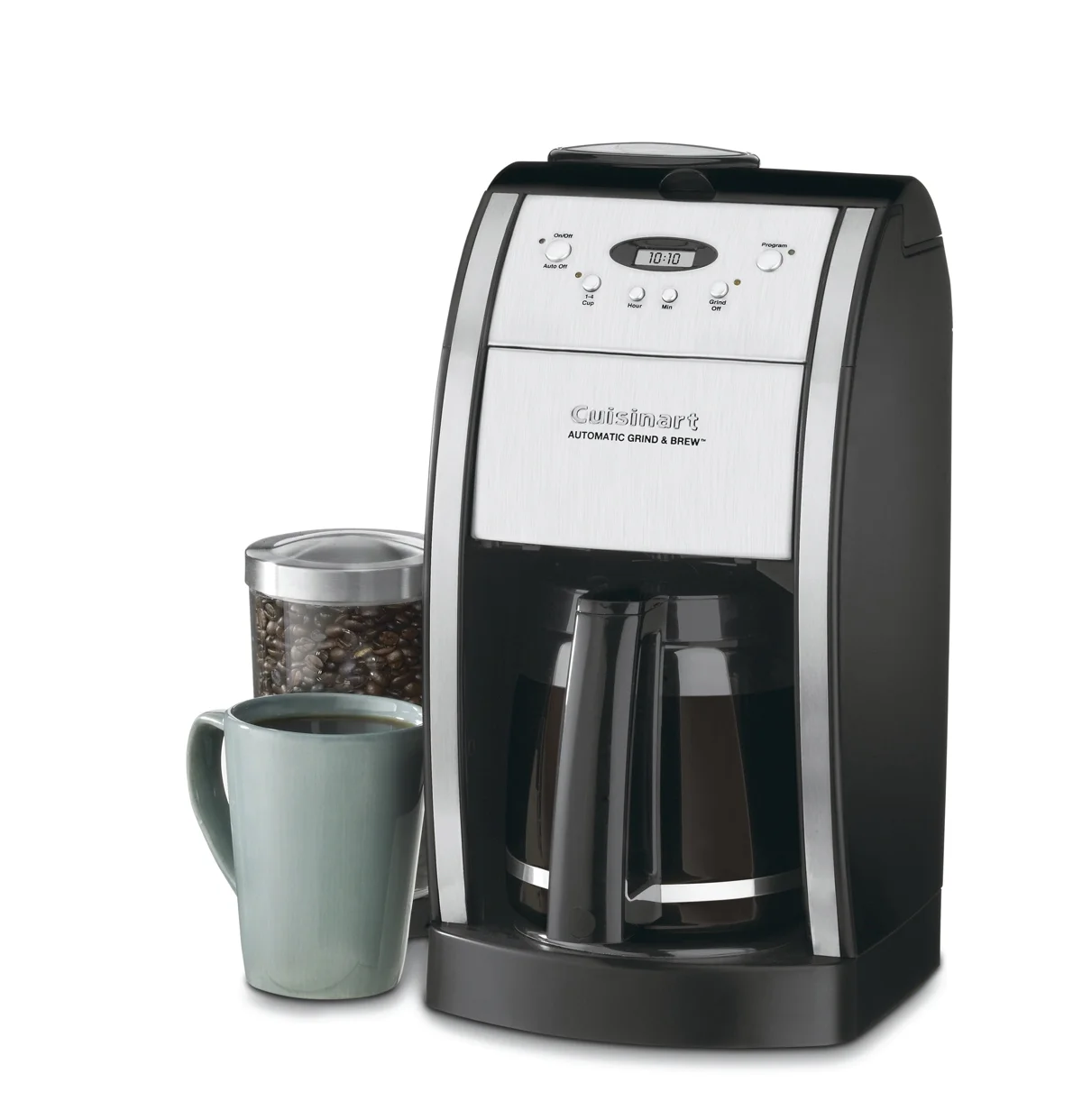 Cuisinart Grind & Brew™ 12 Cup Automatic Coffeemaker, Silver