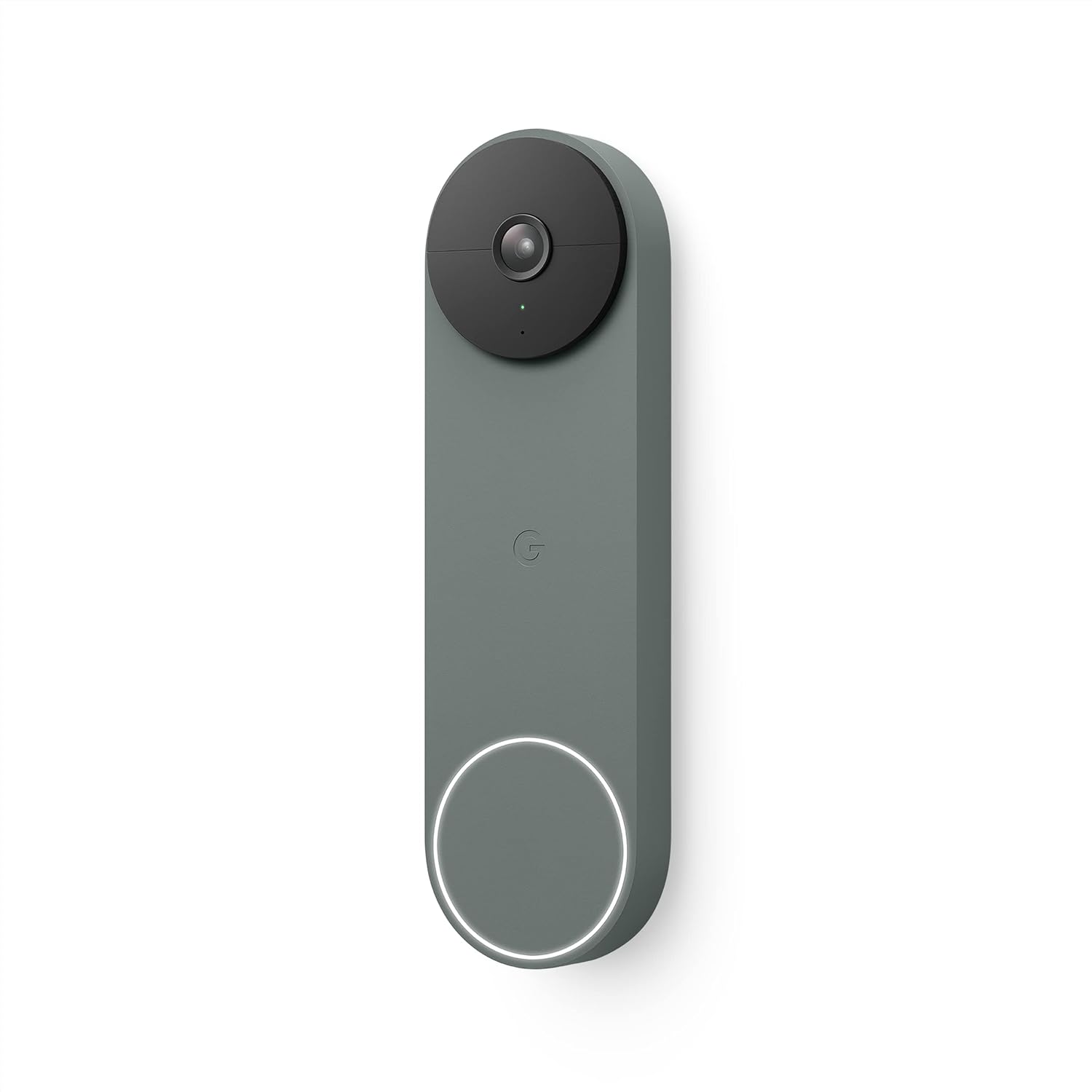 Google Nest Doorbell (Battery) - Wireless Doorbell Camera - Video Doorbell - Snow